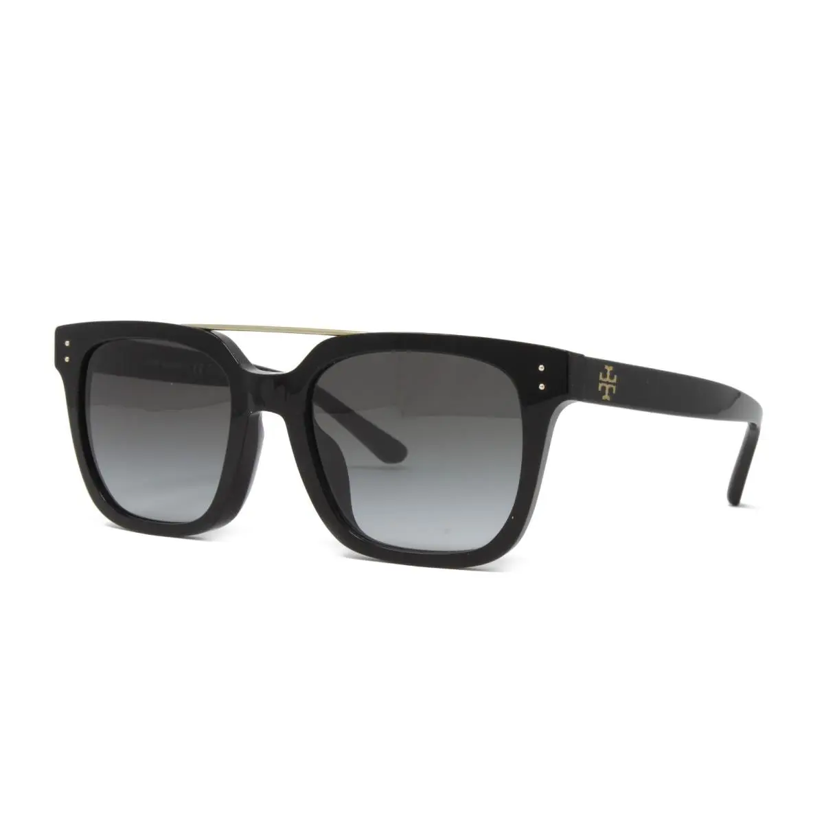 Tory Burch Sunglasses TY7166U 13268G Black 52mm Square Plastic