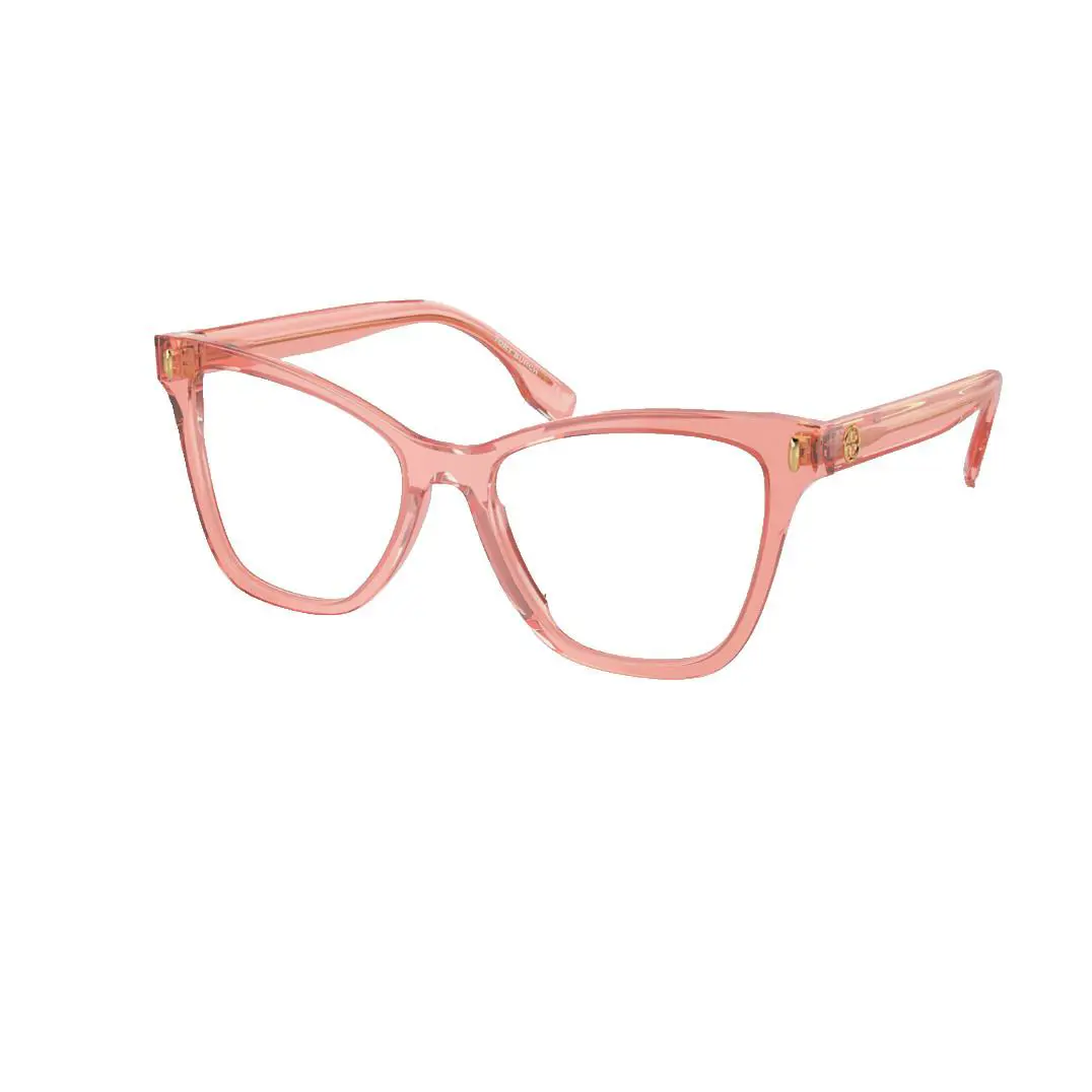 Tory Burch TY2142U 1990 51 Transparent Orange Plastic Cat-eye Eyeglasses