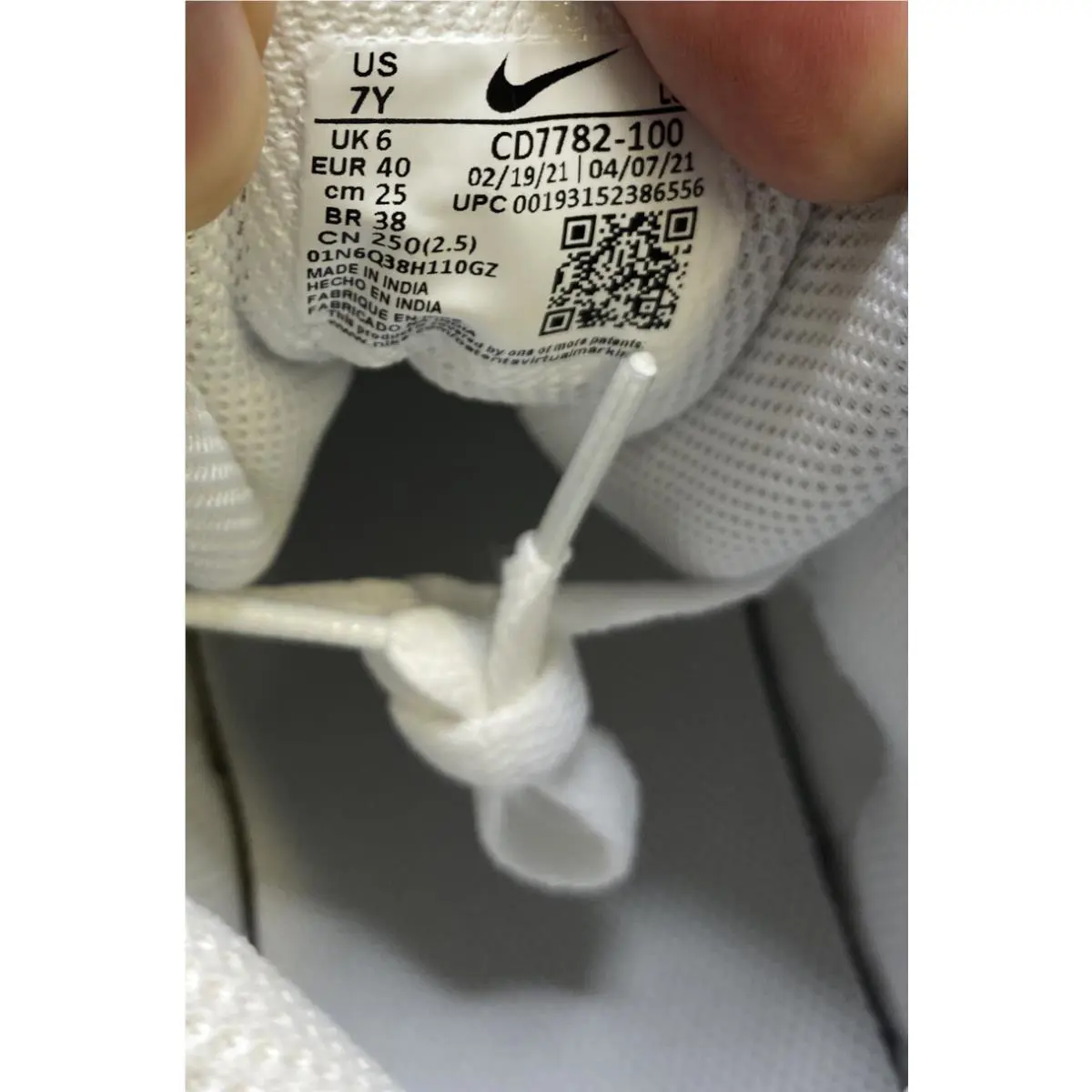Nike shoes - Nike Court Borough - Court Borough - CD7782100 - White 9