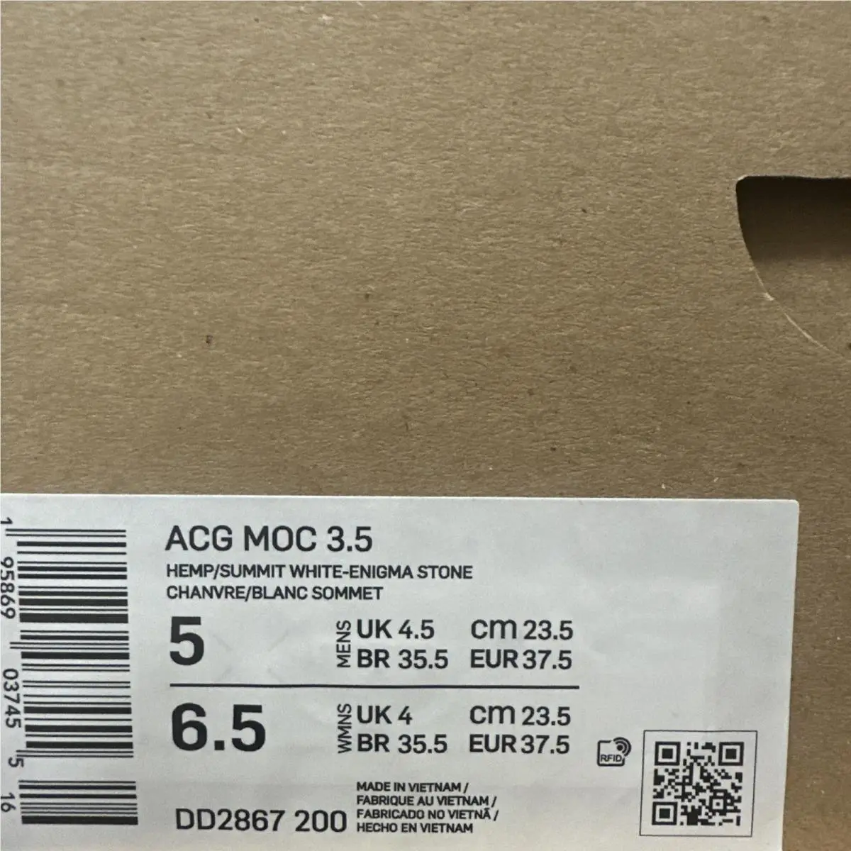 Nike shoes - Nike ACG Moc 3.5 - ACG Moc - DD2867-200 - Brown 4