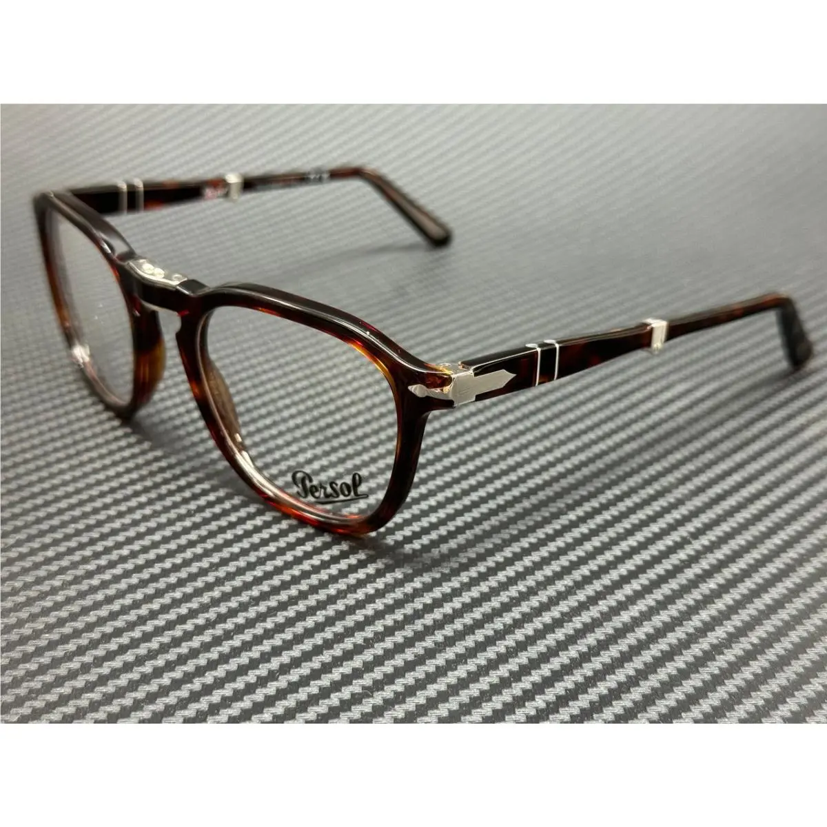 Persol PO3345V 24 Brown Havana Men`s 52 mm Eyeglasses