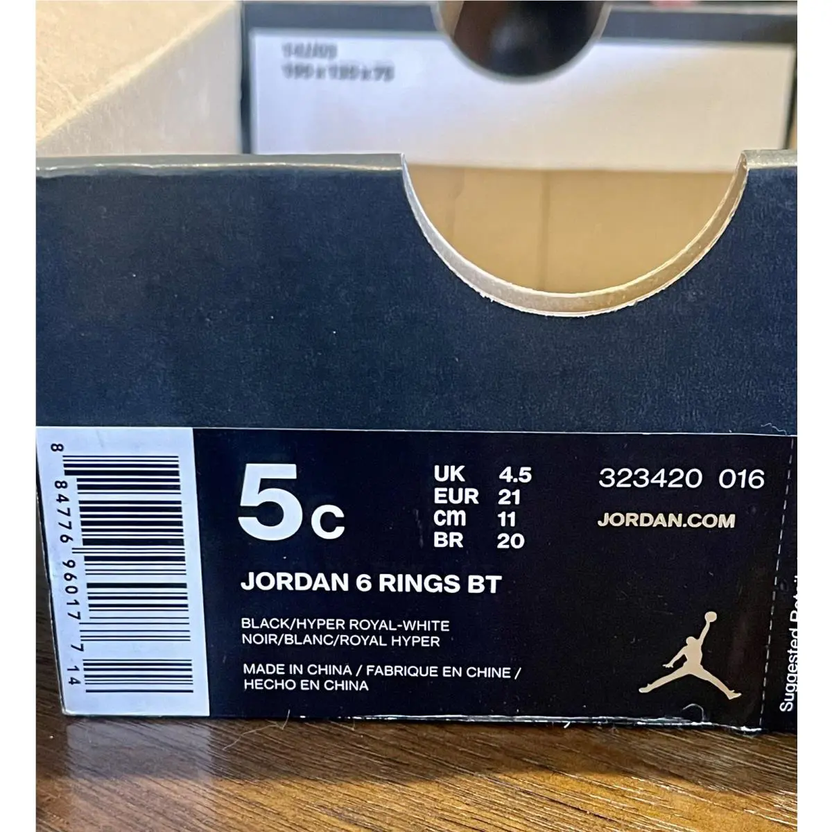 Nike shoes - Jordan 6 Rings - Rings - Black (UPC: 884776960177) 11