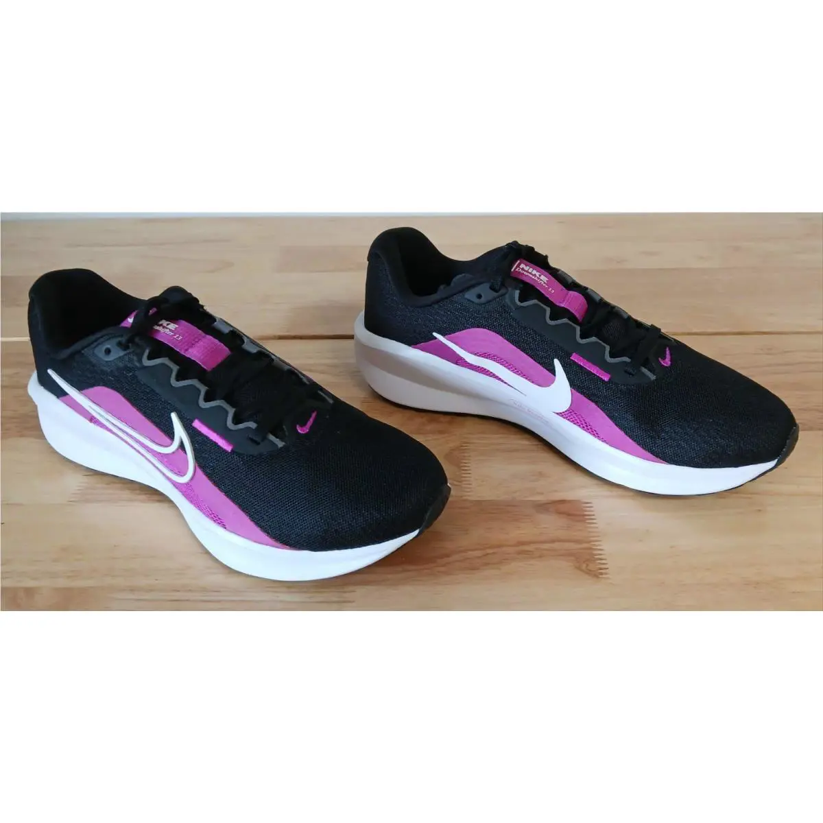 Nike shoes - Downshifter 13 - Downshifter - FD6476-003 - Black/Purple/White (UPC: 00197602176728) 3