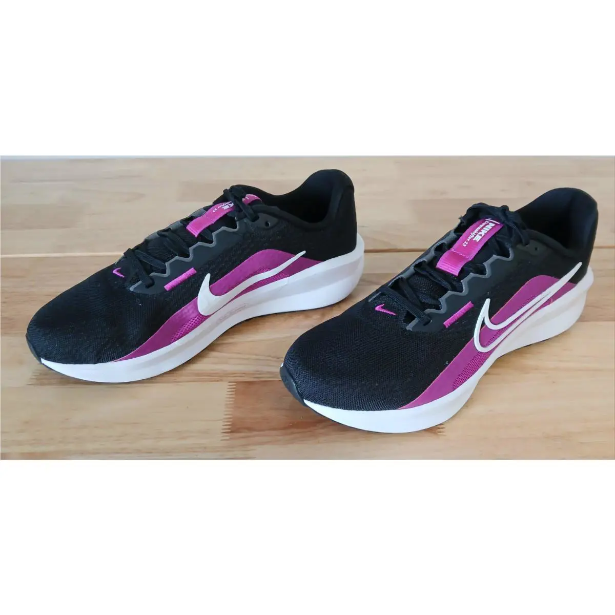 Nike shoes - Downshifter 13 - Downshifter - FD6476-003 - Black/Purple/White (UPC: 00197602176728) 4