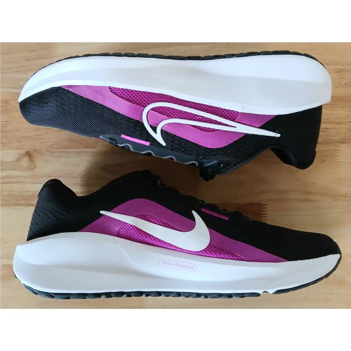 Nike shoes - Downshifter 13 - Downshifter - FD6476-003 - Black/Purple/White (UPC: 00197602176728) 6