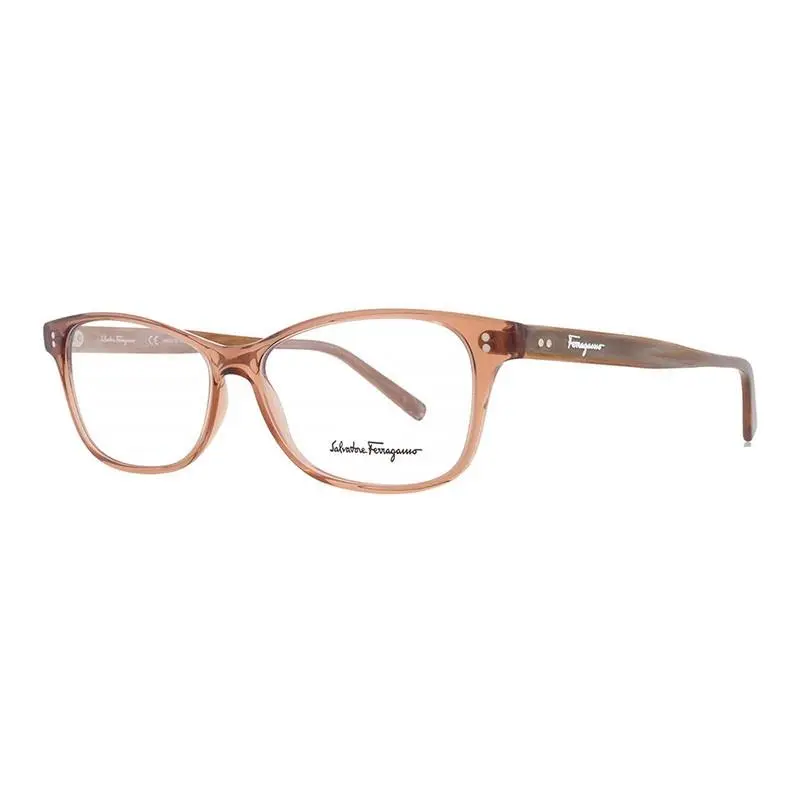 Salvatore Ferragamo SF2910 231 Transparent Brown/brown Marble 55mm