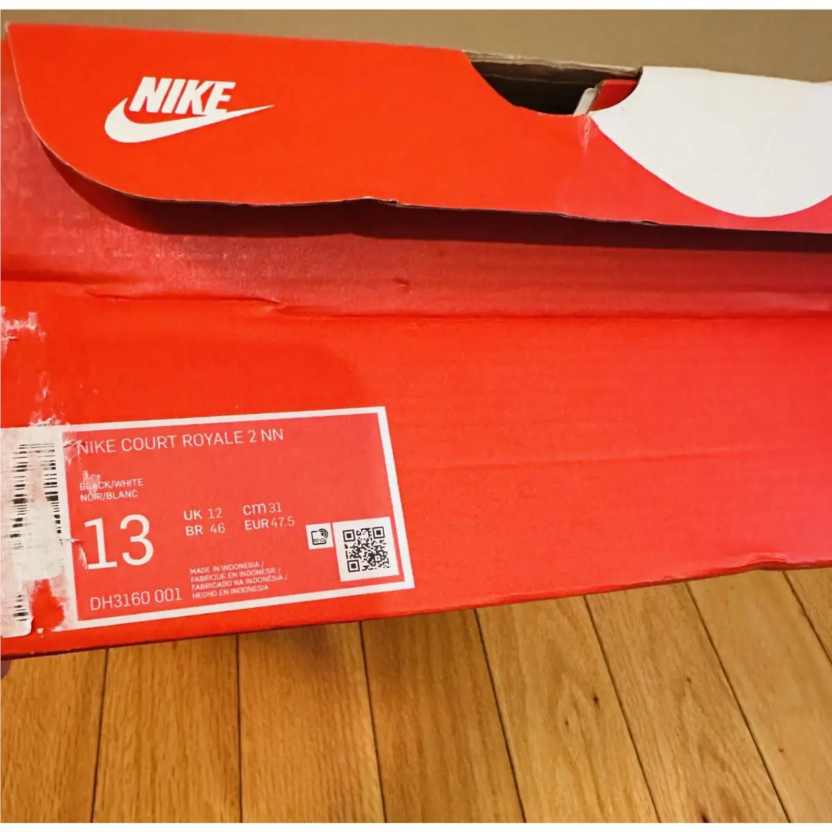 Nike shoes - Nike Court Royale - Court Royale - DH3160-001 - Black/white 7