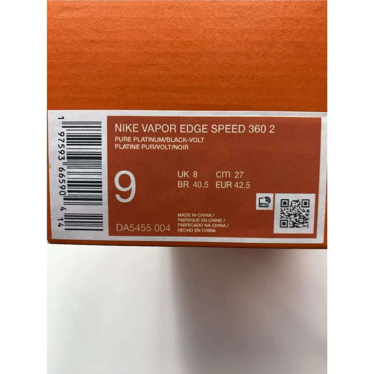 Nike shoes - Nike Vapor Edge - Vapor Edge - DA5455-004 - Pure Platinum/Black-Volt (UPC: 197593665904) 6