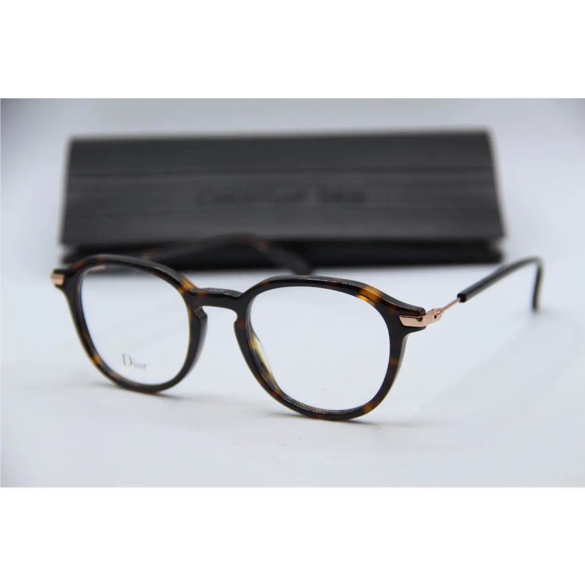 Christian  DIORESSENCE17 086 Havana Frames Eyeglasses 47-19 by Dior