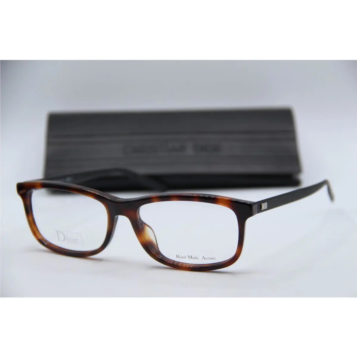 Homme BLACKTIE199F Havana Black Frames Eyeglasses 57-17 by Dior