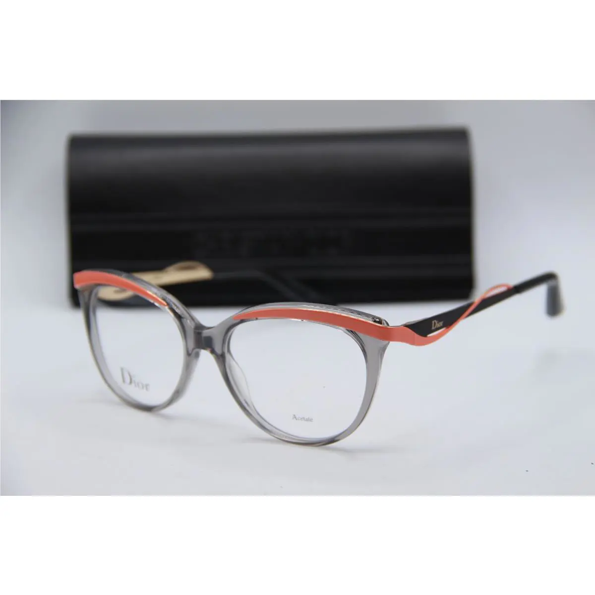 Christian Dior CD 3279 8LE Clear Pink Gold Eyeglasses 51-16
