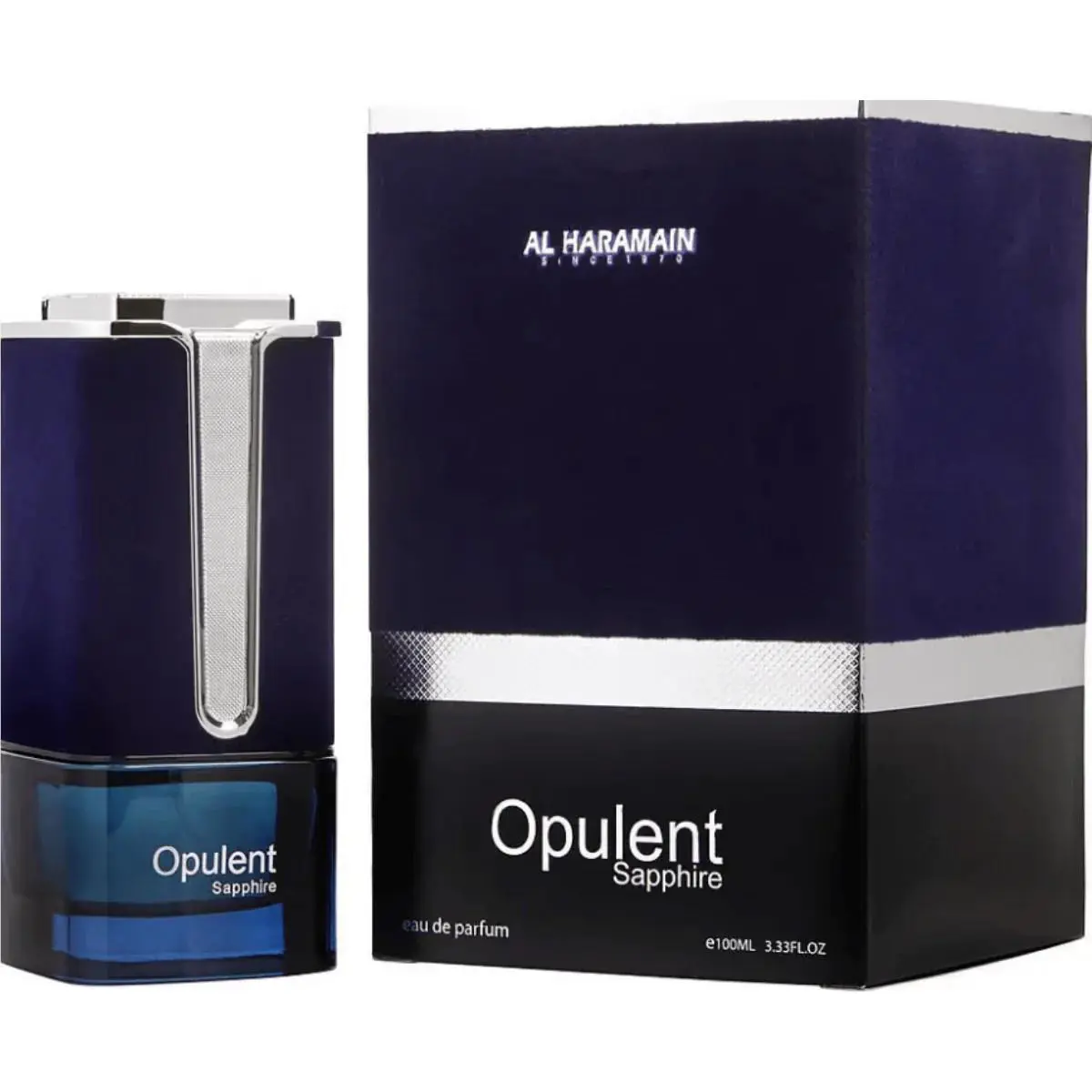 Opulent Sapphire by Al Haramain For Unisex Edp 3.3 / 3.4 oz