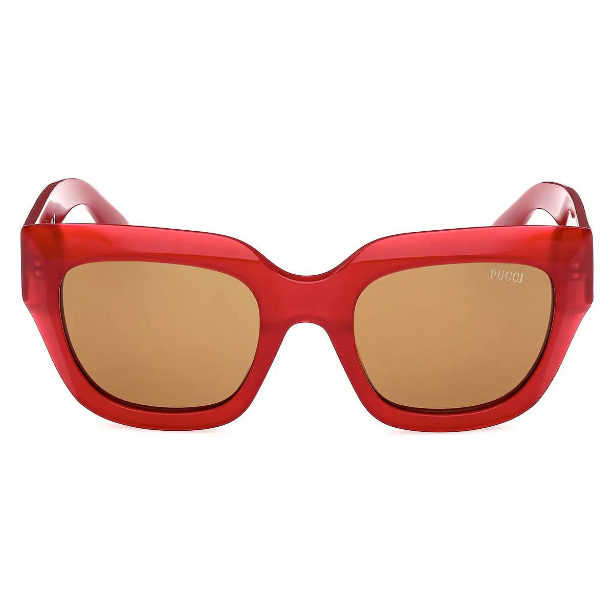 Emilio Pucci EP0215 Sunglasses Women Shiny Bordeaux 51mm