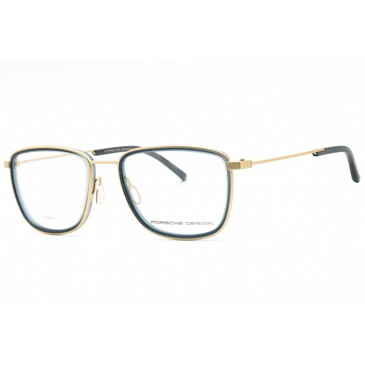 Porsche P8365 B Eyeglasses Gold Gray Frame 53mm