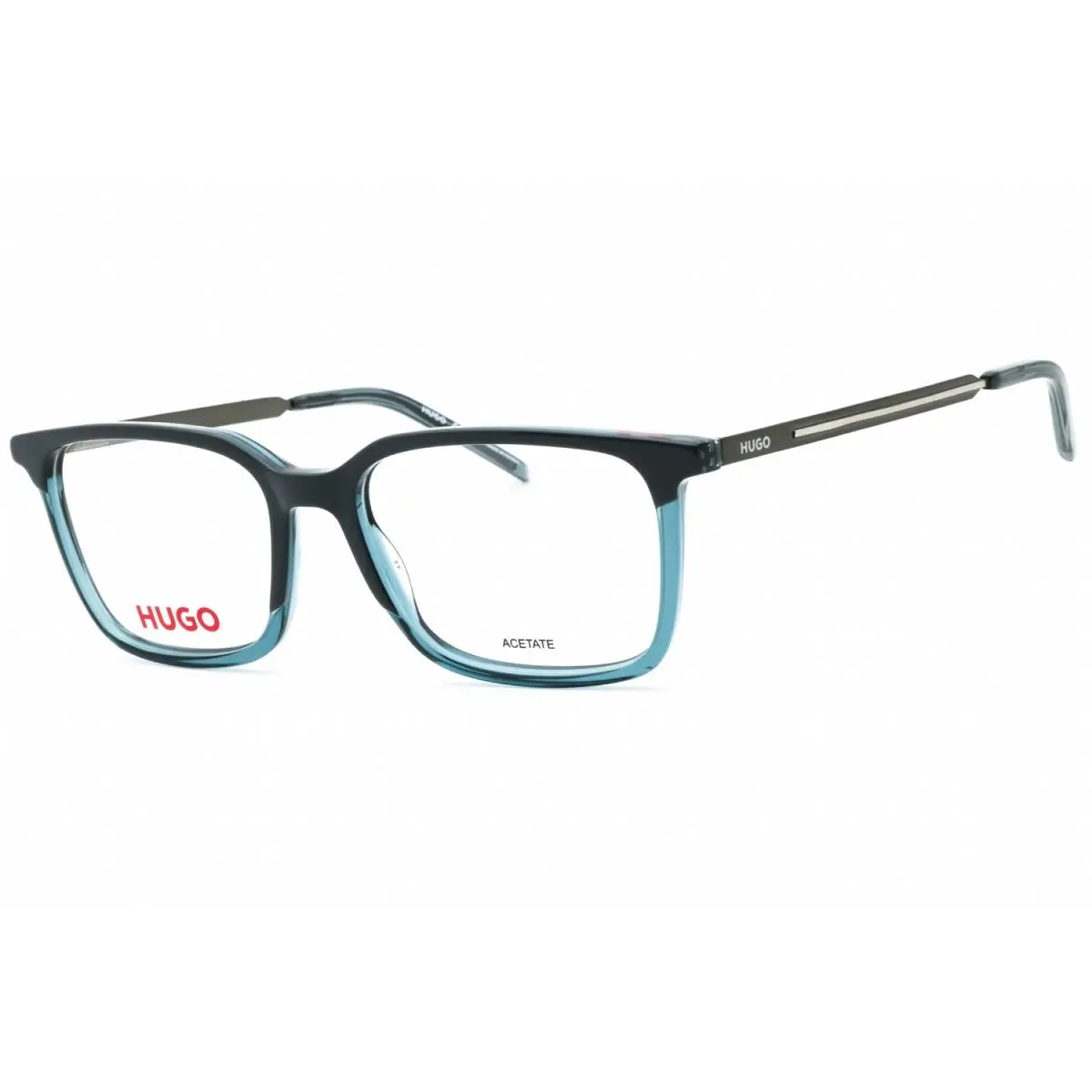 Hugo HG 1125 09V Eyeglasses Gray Blue Frame 53mm