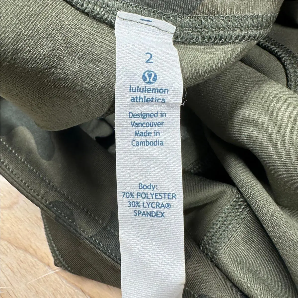 Lululemon clothing - Green 5