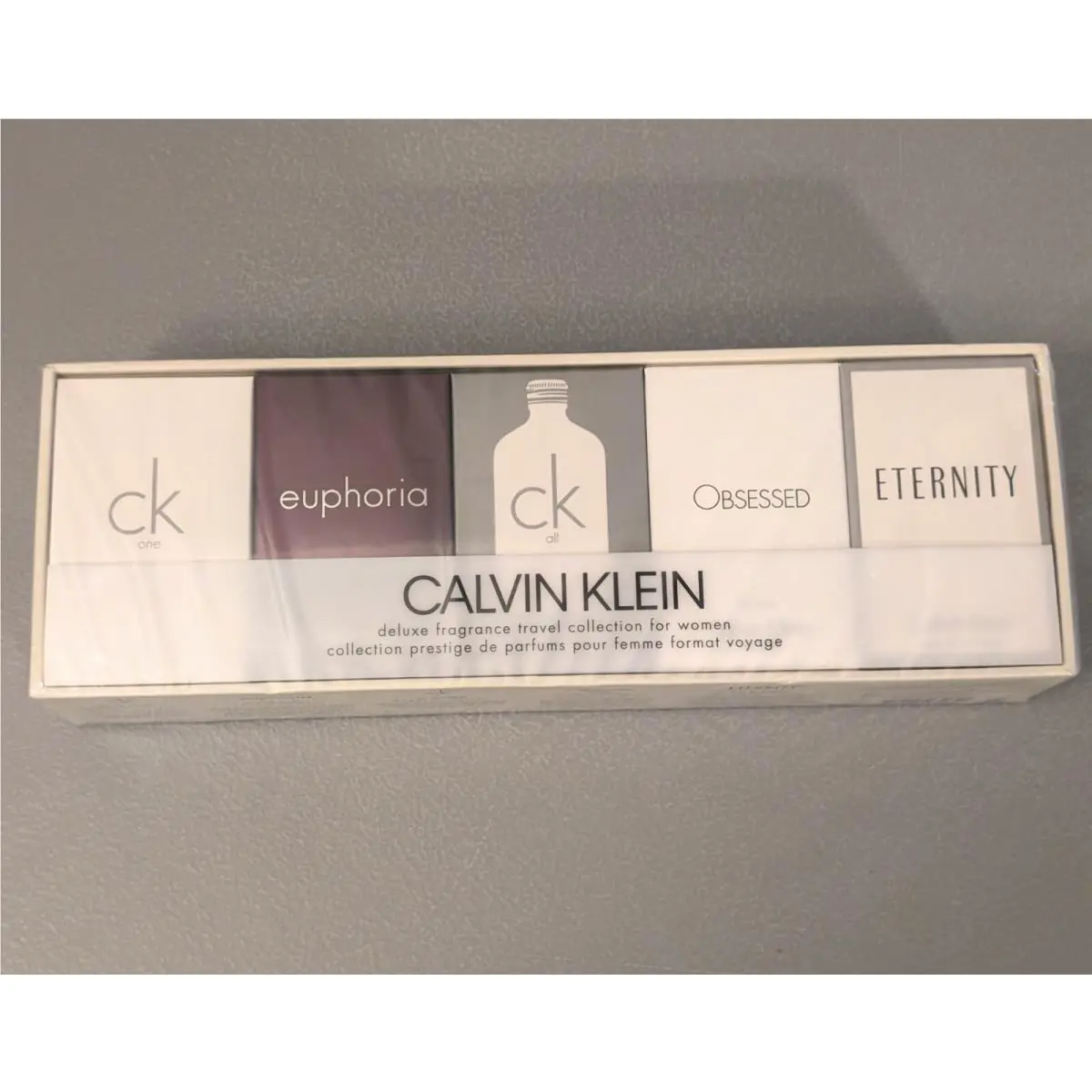 Calvin Klein Women’s Fragrance Set - Deluxe Travel Collection - CK One Euphoria