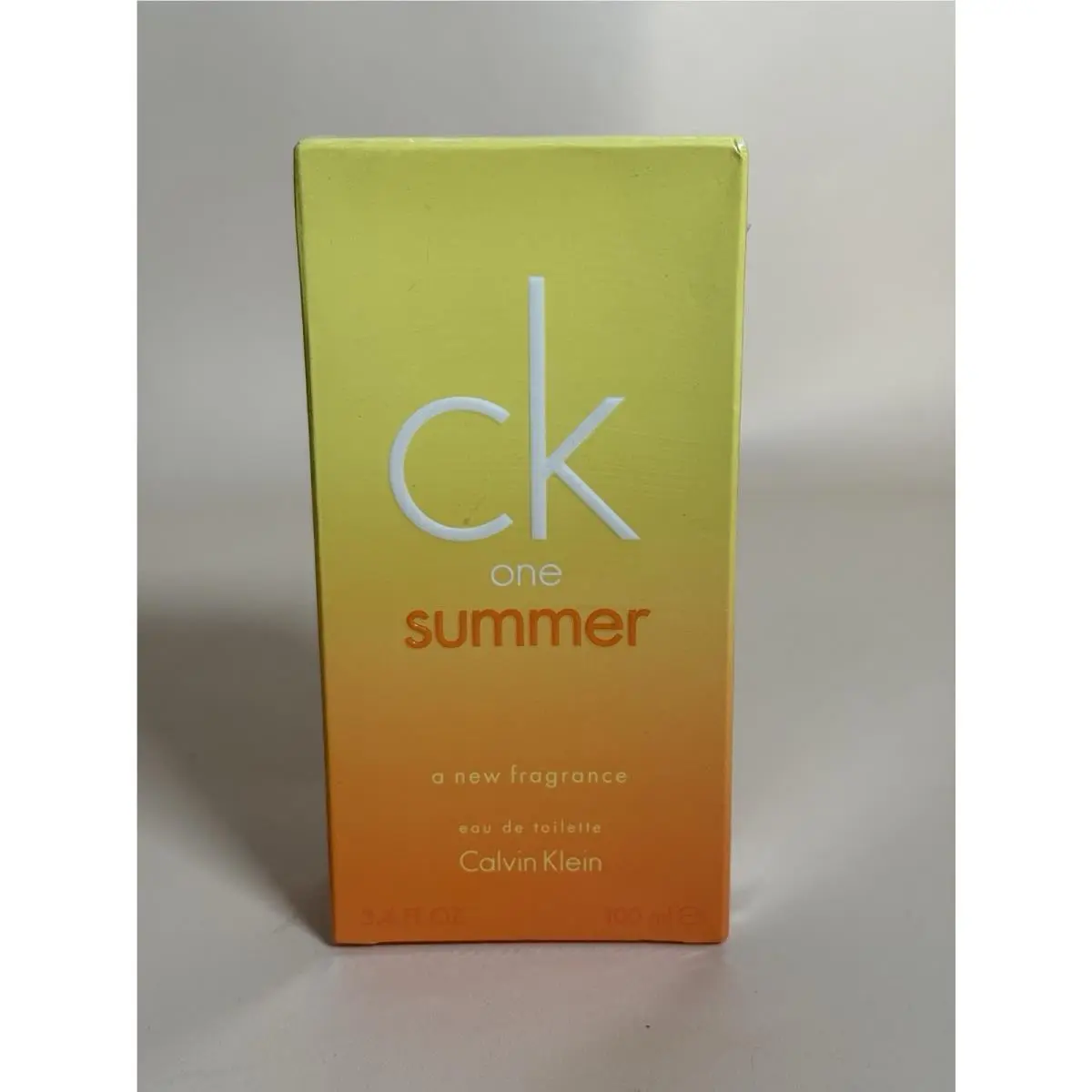 CK One Summer 2005 Calvin Klein Unisex Eau De Toilette Spray 3.4 oz