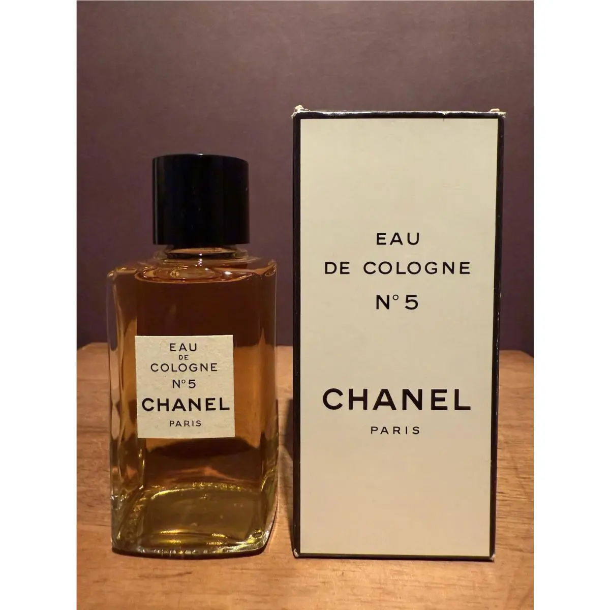 Vintage Chanel No 5 Cologne Splash Vintage Perfume For Women 2 Fl. OZ Tpm Rare