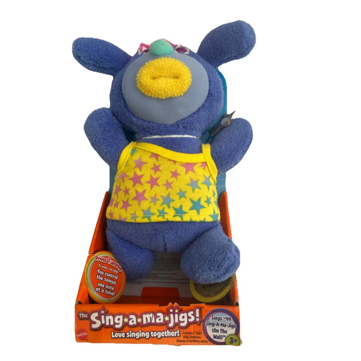 Sing a Ma Jig Blue 99 Sing a Ma Jigs on The Wall Fisher Price 2010 Working Sings