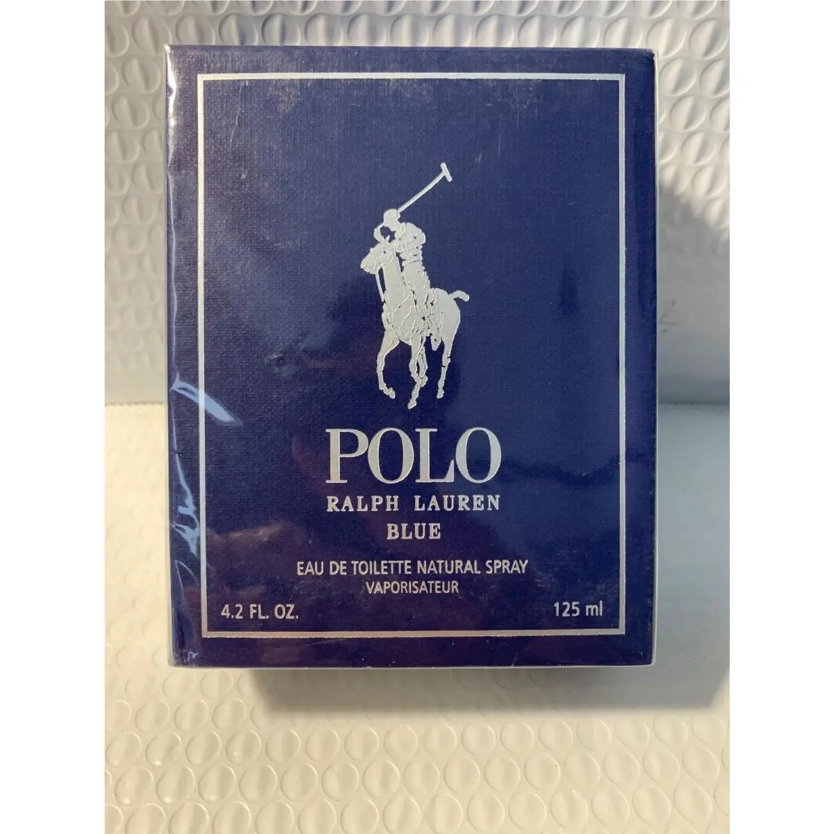 2002 Polo Blue by Ralph Lauren Edt 4.2oz/125ml Spray Formula 2002 Seal