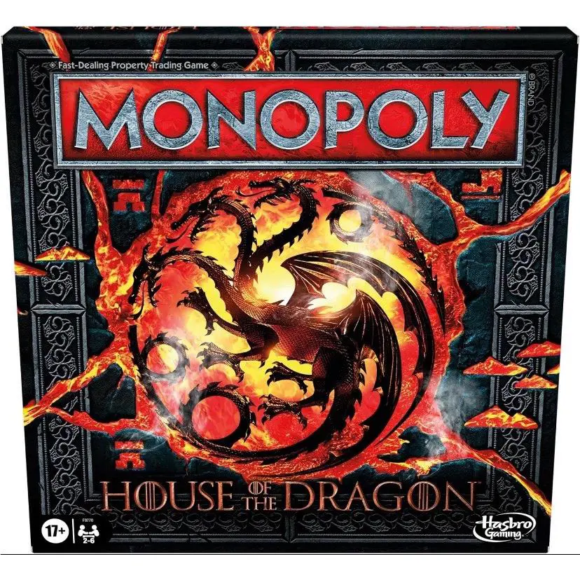 Monopoly House of The Dragon Edition Board Game Strategy Games 2 to 6 Players