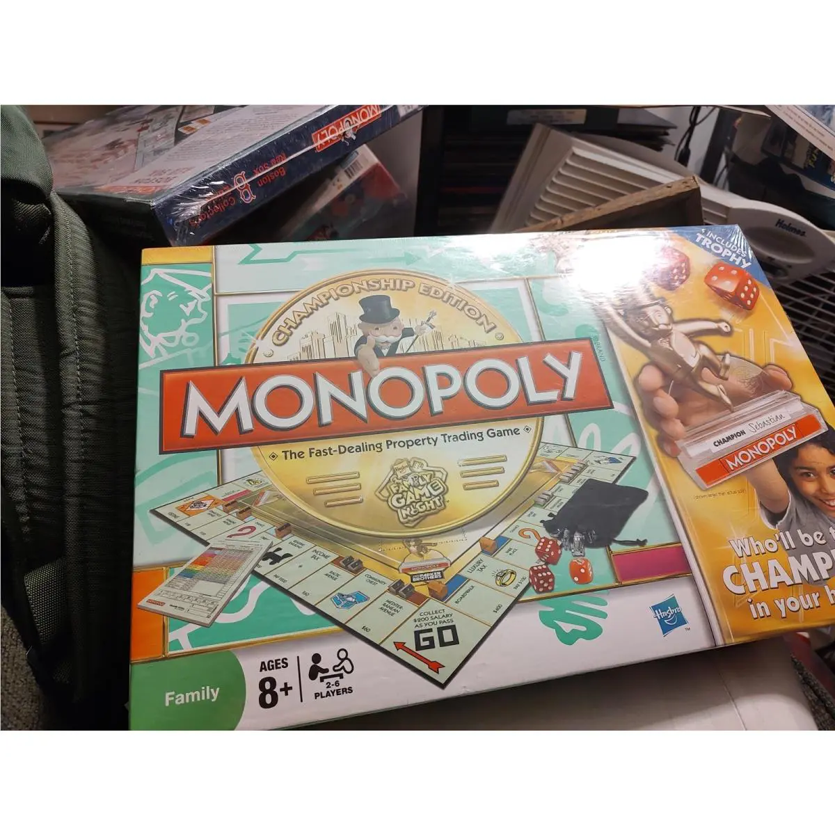 2009 Monopoly Board Game Championship Edition Complete