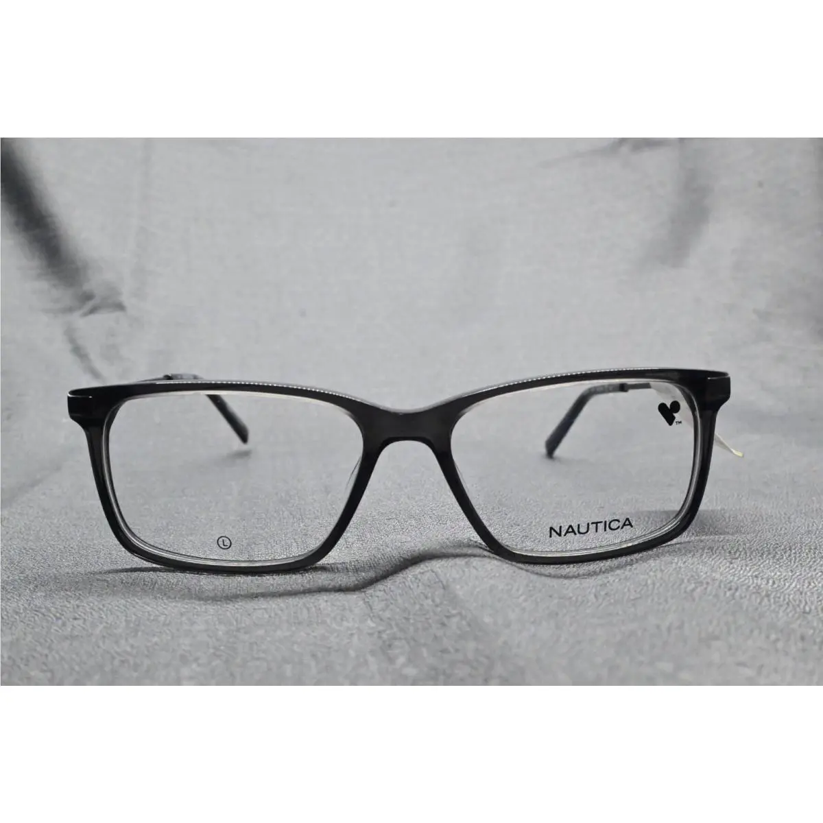 Nautica N8185 015 Grey Eyeglasses Frame 55 16-145