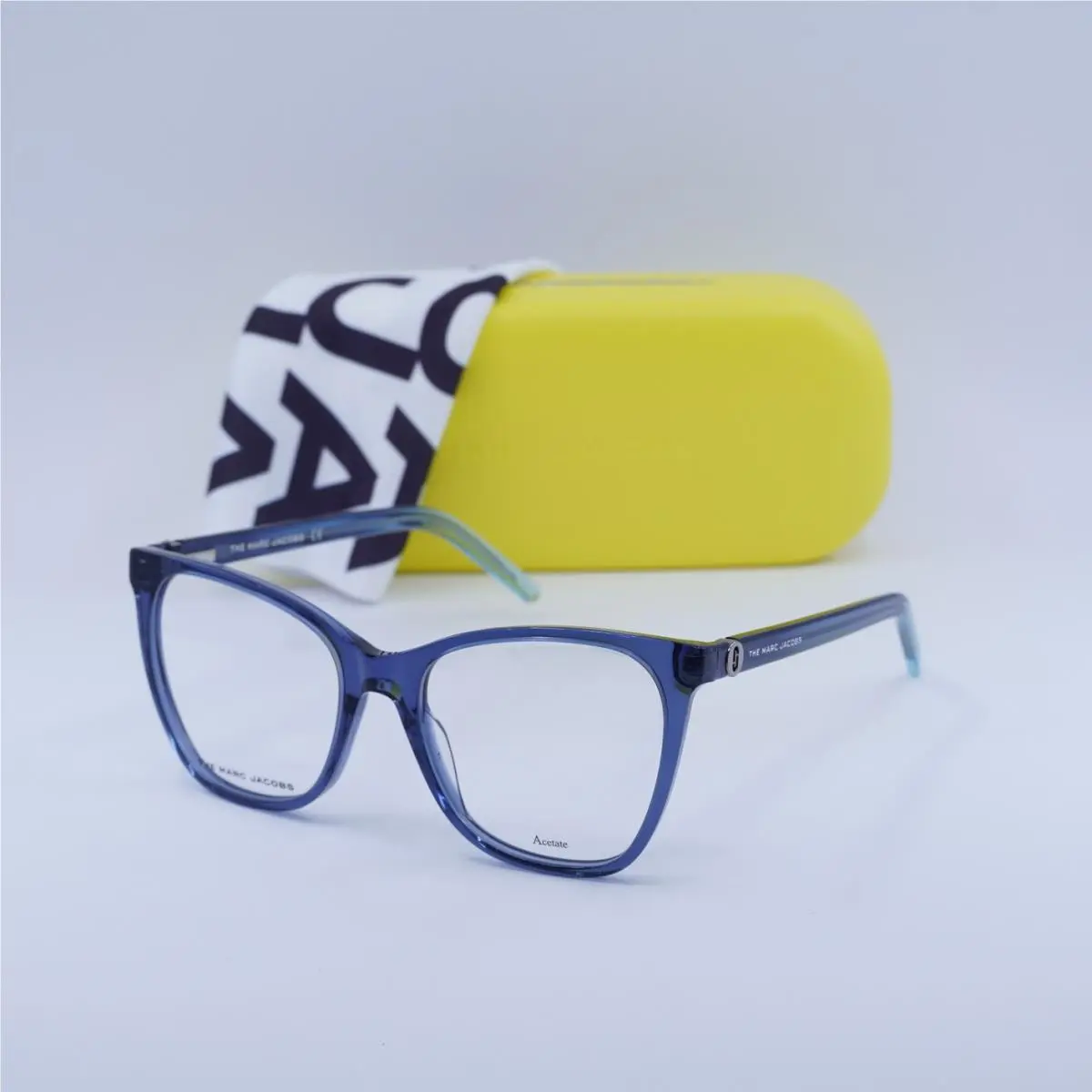 Marc Jacobs Marc 600 0ZX9 00 Blue Azure 52mm Eyeglasses