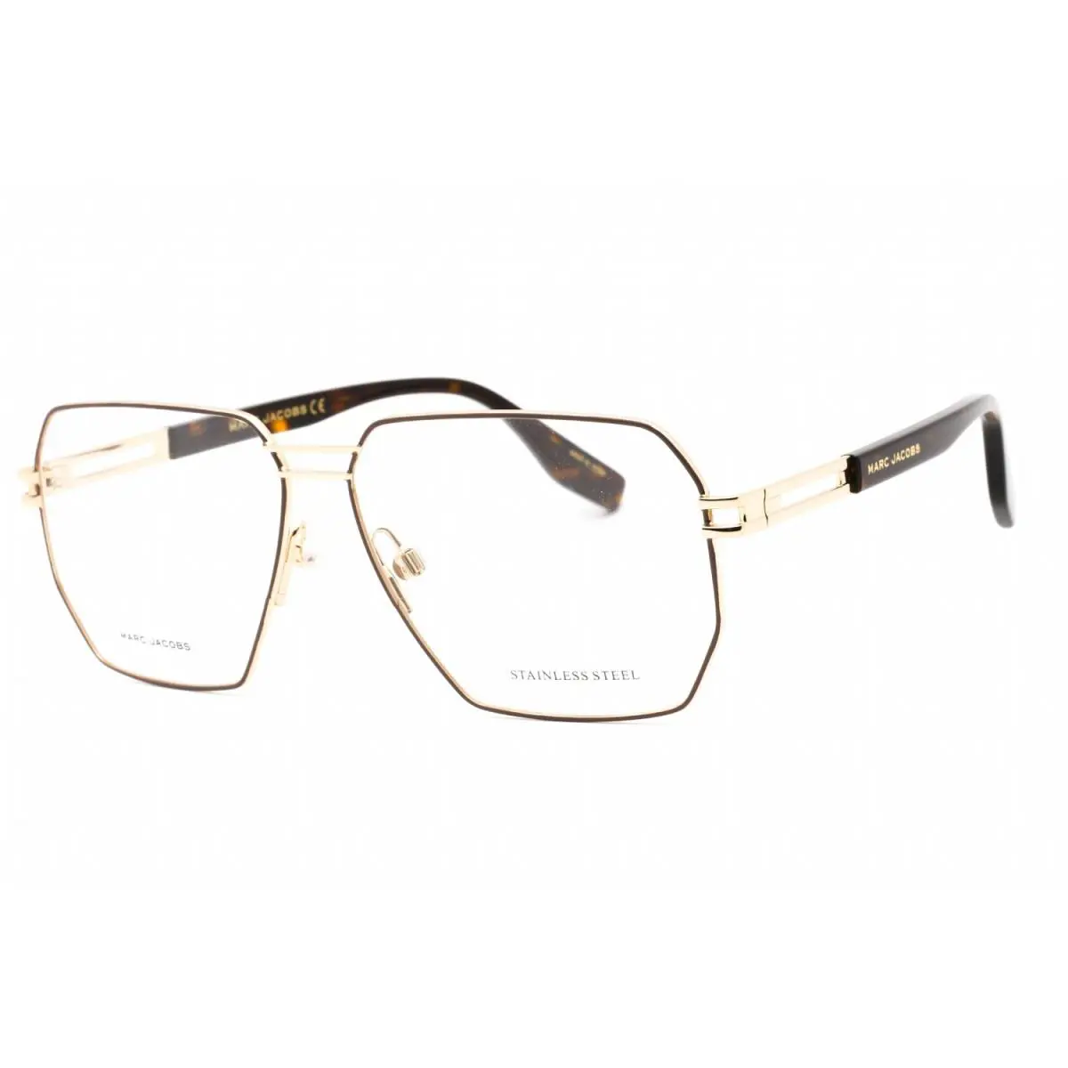 Marc Jacobs Marc 635 01Q Eyeglasses Gold Brown Frame 59mm