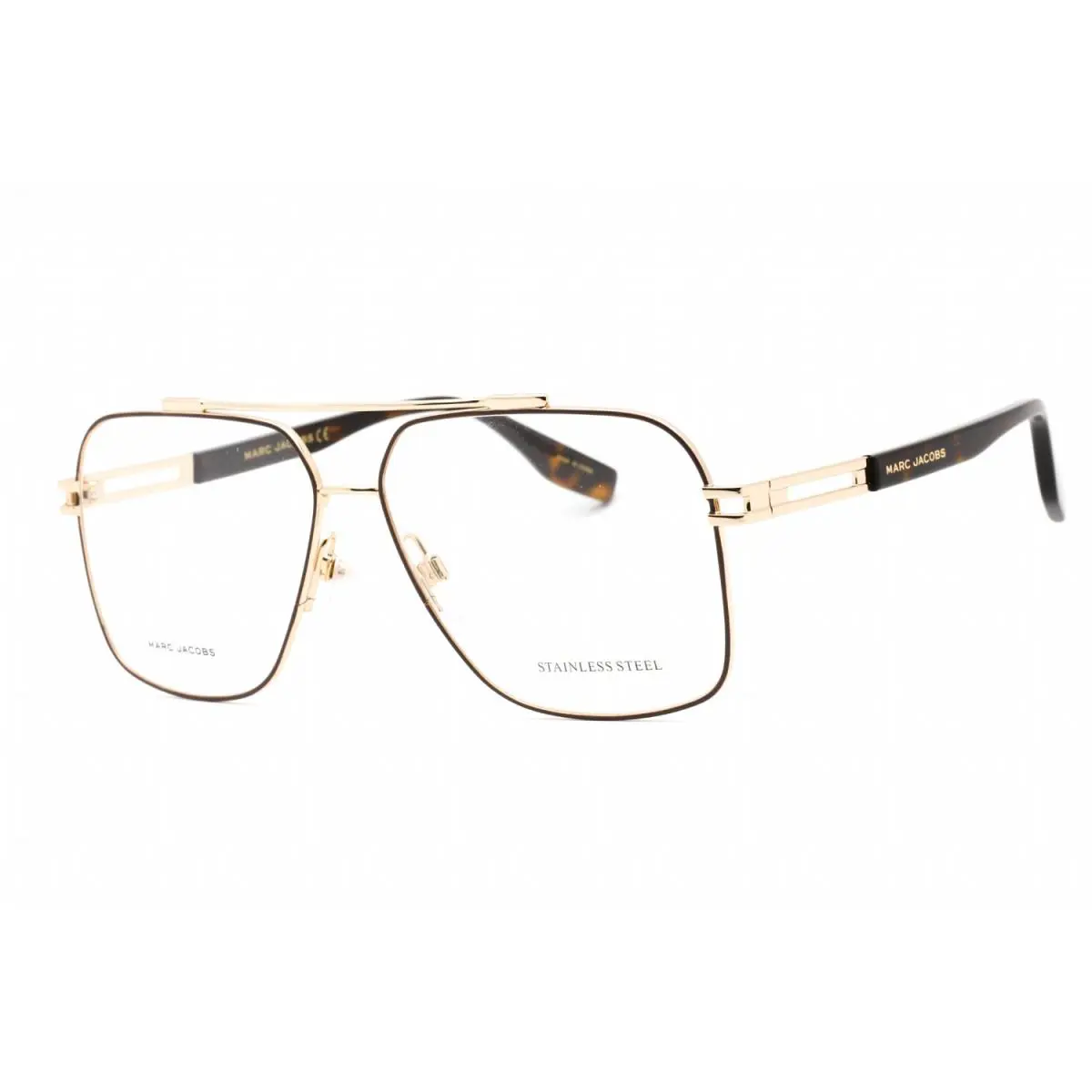 Marc Jacobs MJ634-01Q-59 Eyeglasses Size 59mm 13mm 145mm Goldbrown Men - goldbrown, Frame: goldbrown