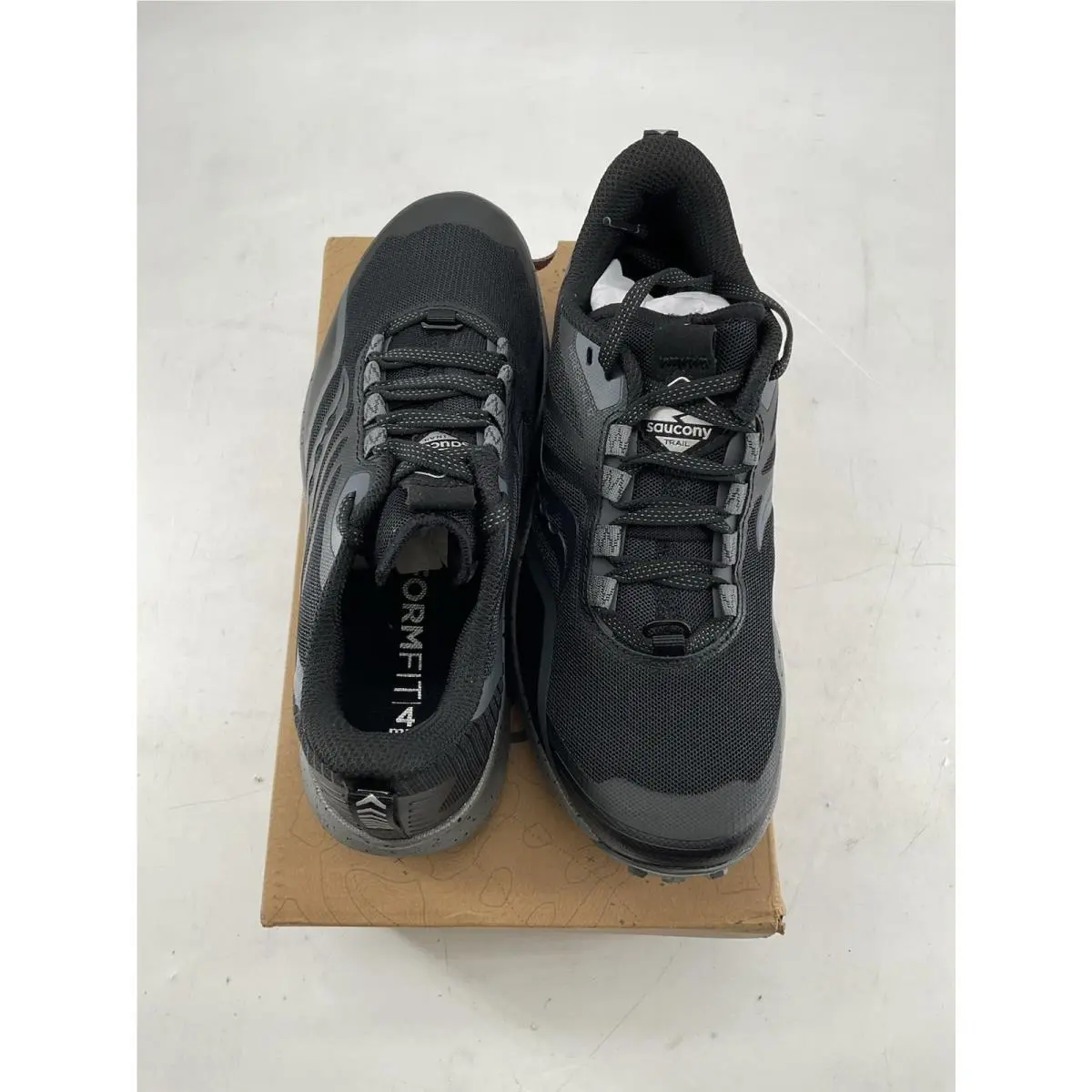 Saucony shoes - Peregrine 12 - Peregrine - S10737-05 - Black (UPC: 0195017380686) 2