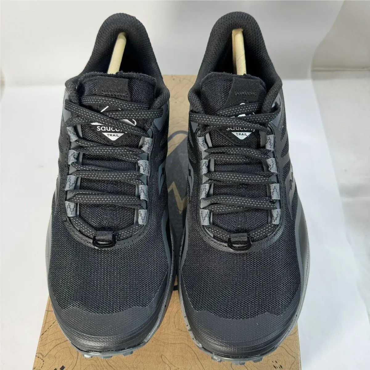 Saucony shoes - Peregrine 12 - Peregrine - S10737-05 - Black (UPC: 0195017380686) 3