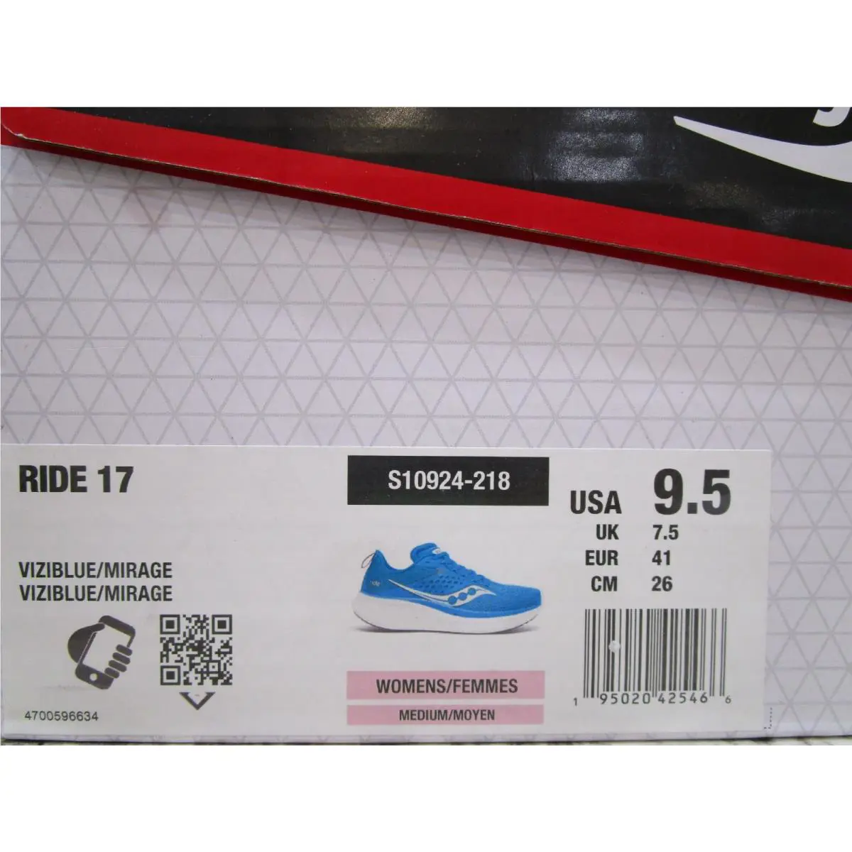 Saucony shoes - Saucony Ride 17 - Ride - S10924-218 - Viziblue/Mirage 5