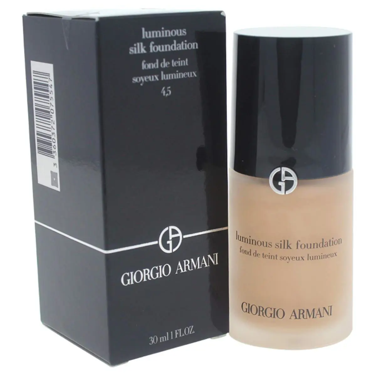 Giorgio Armani Luminous Silk Foundation 1oz - Shade 4.5 Sand