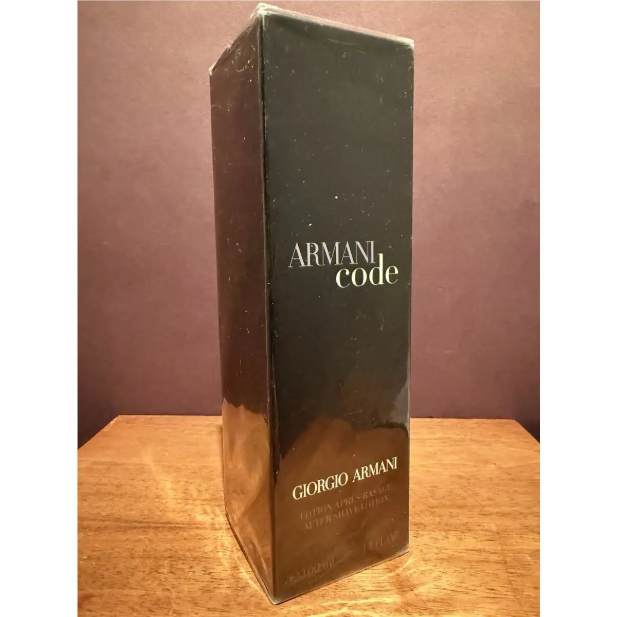 Giorgio Armani Code After Shave Balm Lotion 3.4 Fl. OZ / 100 ml Rare