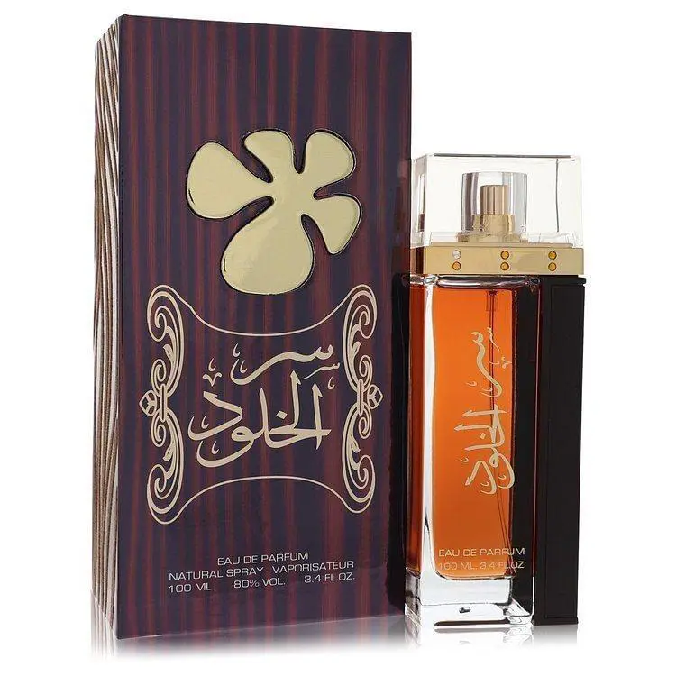 Lattafa Ser Al Khulood by Lattafa Eau De Parfum Spray Unisex 3.4 oz Men