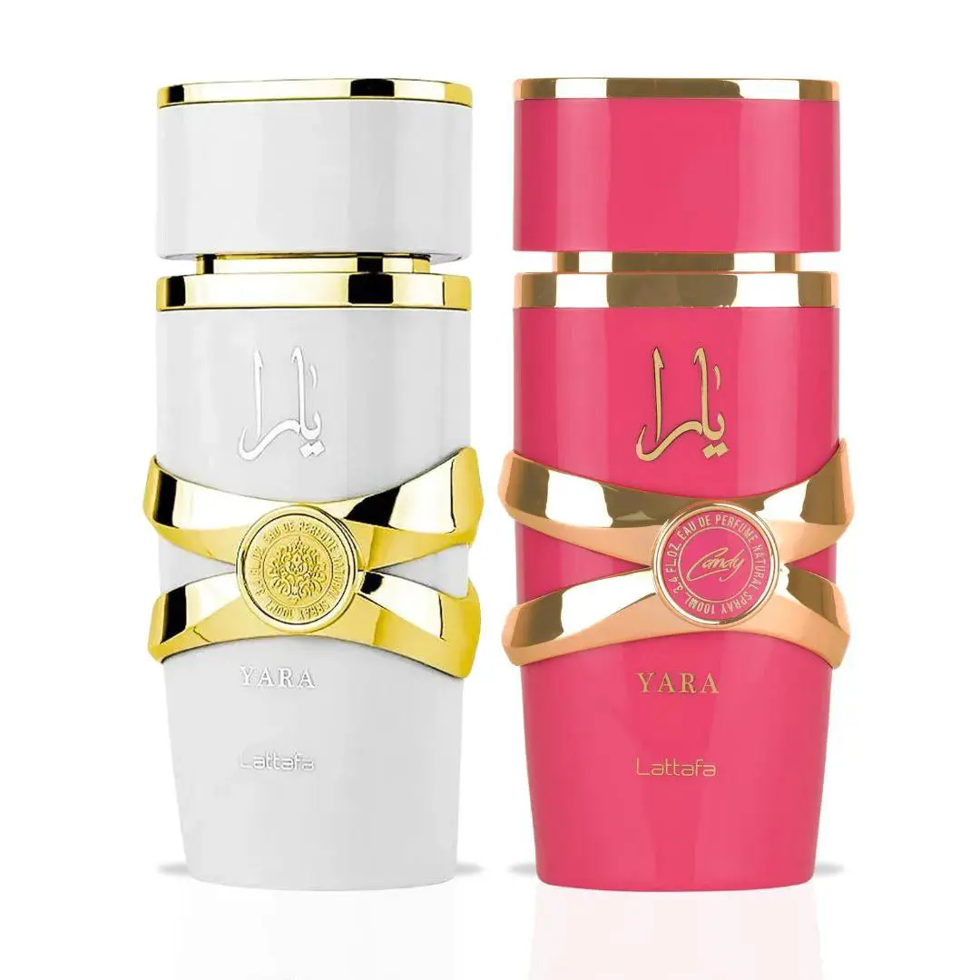 Yara Candy Yara Moi Eau de Parfum Sprays 100ml 3.4 oz by Lattafa Bundle