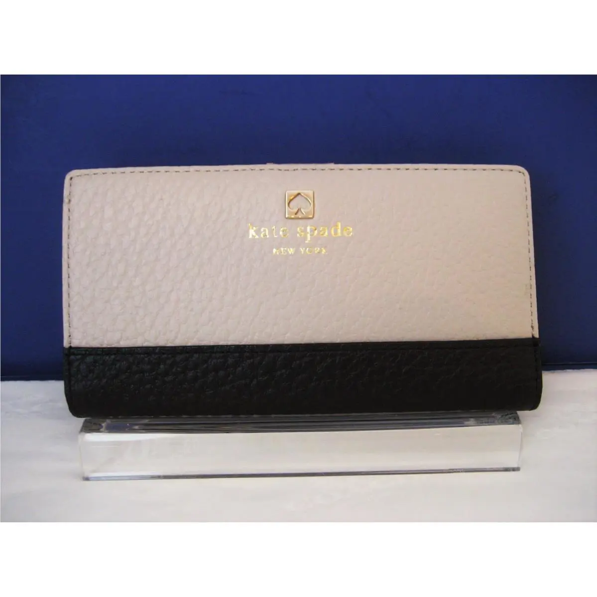 Kate Spade Southport Avenue Stacy Chunky Pebbled Cowhide Wallet wlru1394