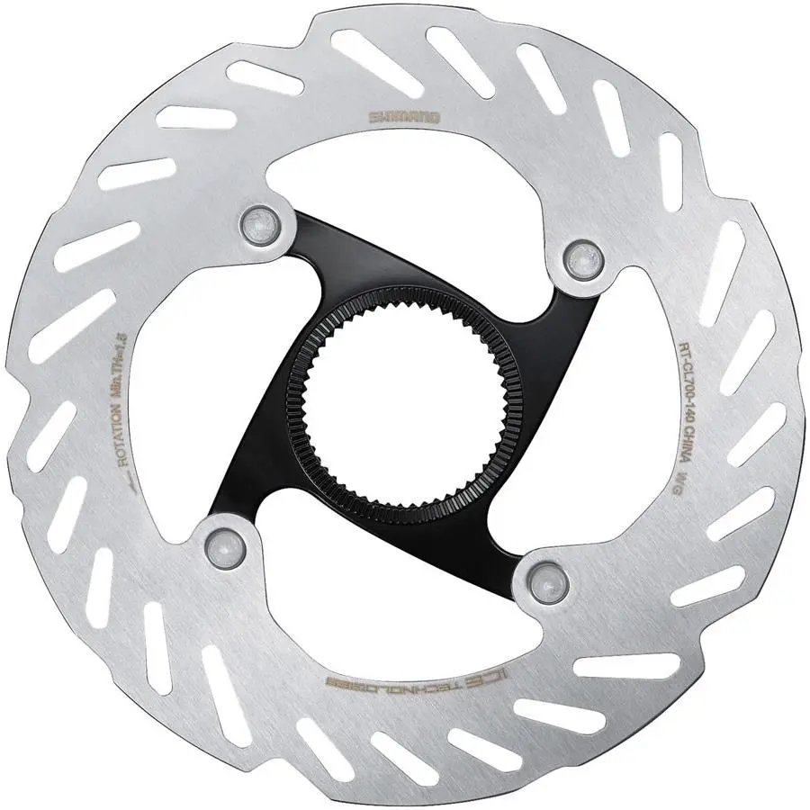 Shimano RT-CL700 SS Disc Brake Rotor - 140mm Centerlock Lockring Included