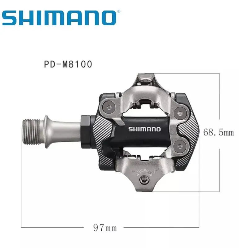 Shimano  - sh51 - PDM8100 - Black (UPC: 0732080858492) 0