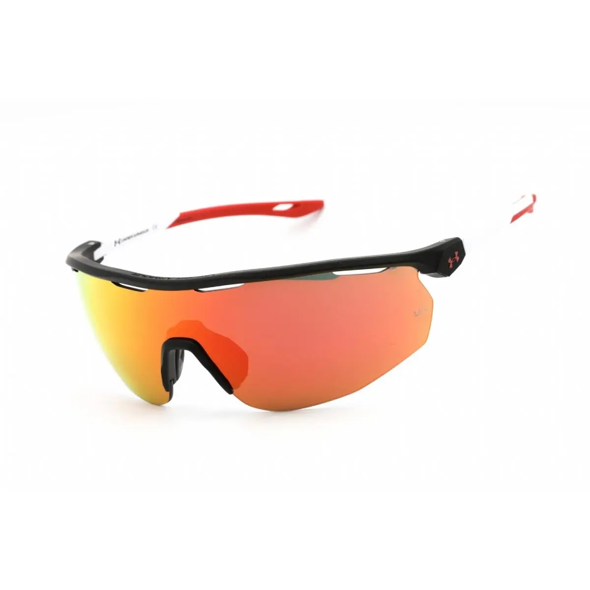Under Armour UA 0003/G/S 4NL B3 Sunglasses Black White Frame Infrared Lens 99mm