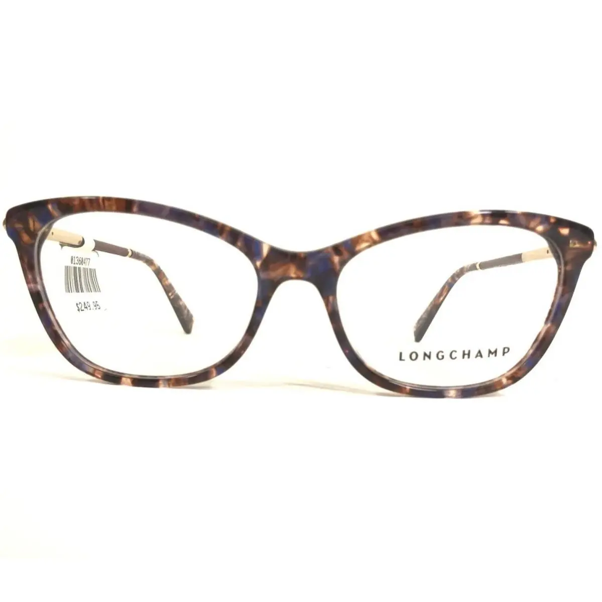Eyeglasses Frames LO2670L 625 Brown Blue Tortoise Gold 52-16-135 by Longchamp