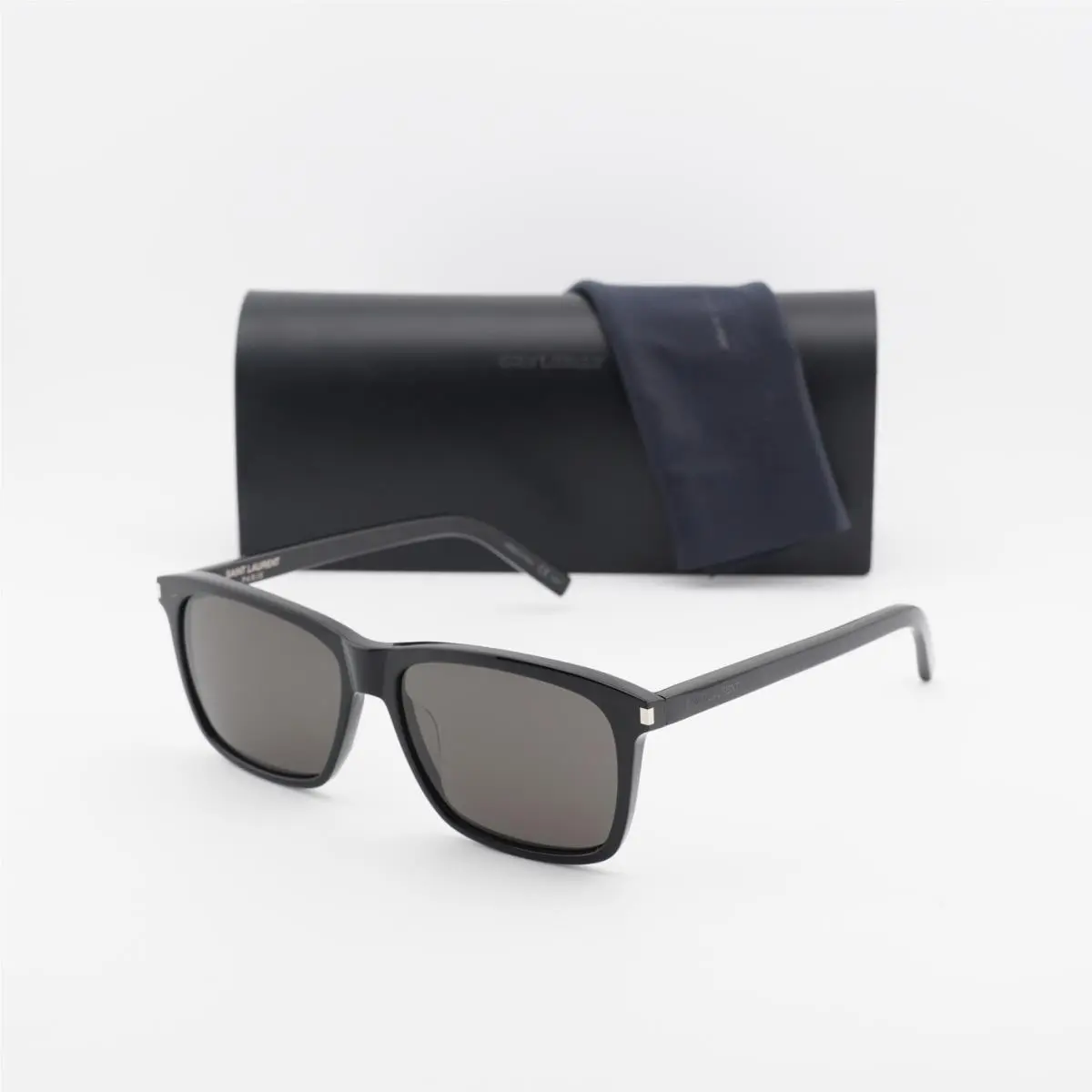 Saint Laurent SL339 001 Black/black 57-16-145 Sunglasses - Frame: Black, Lens: Black, code: 001