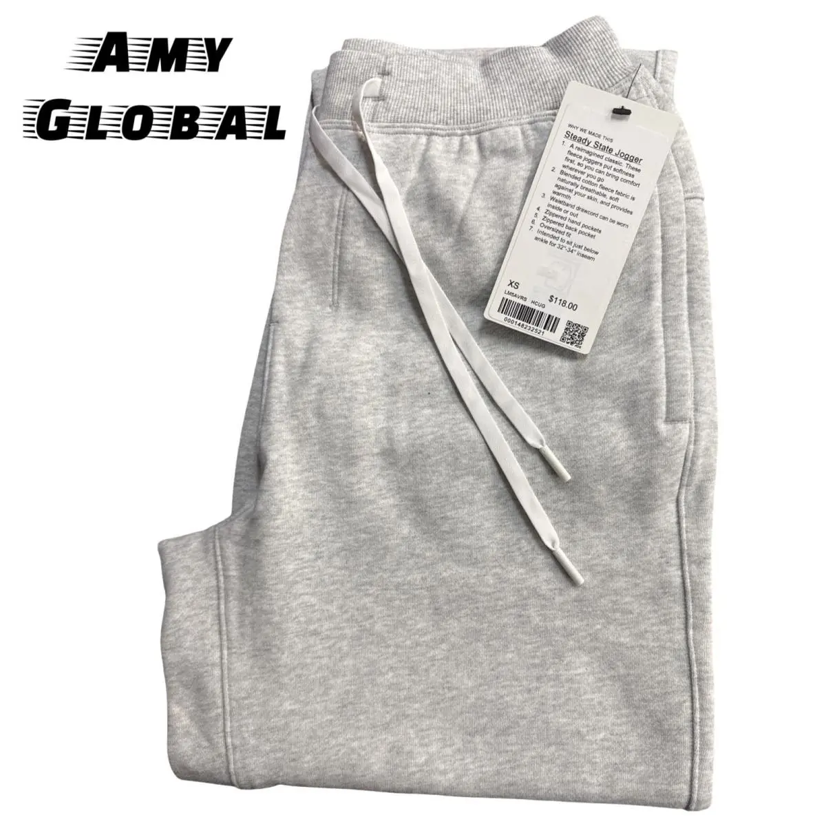 Lululemon clothing - Heathered Core Ultra Light Grey 1