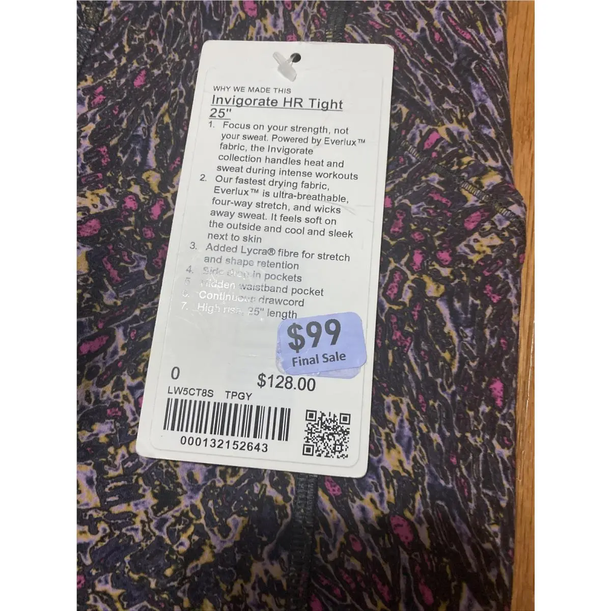 Lululemon clothing - Multicolor (UPC: 680474491766) 0
