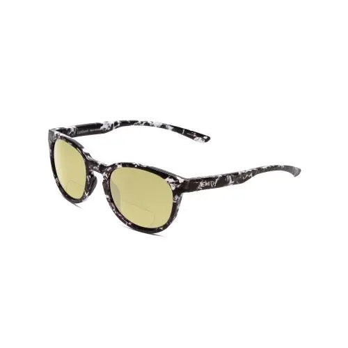 Smith Eastbank Polarized Bi-focal Sunglasses in Marble Tortoise 52 mm 41 Options Yellow by Smith Optics