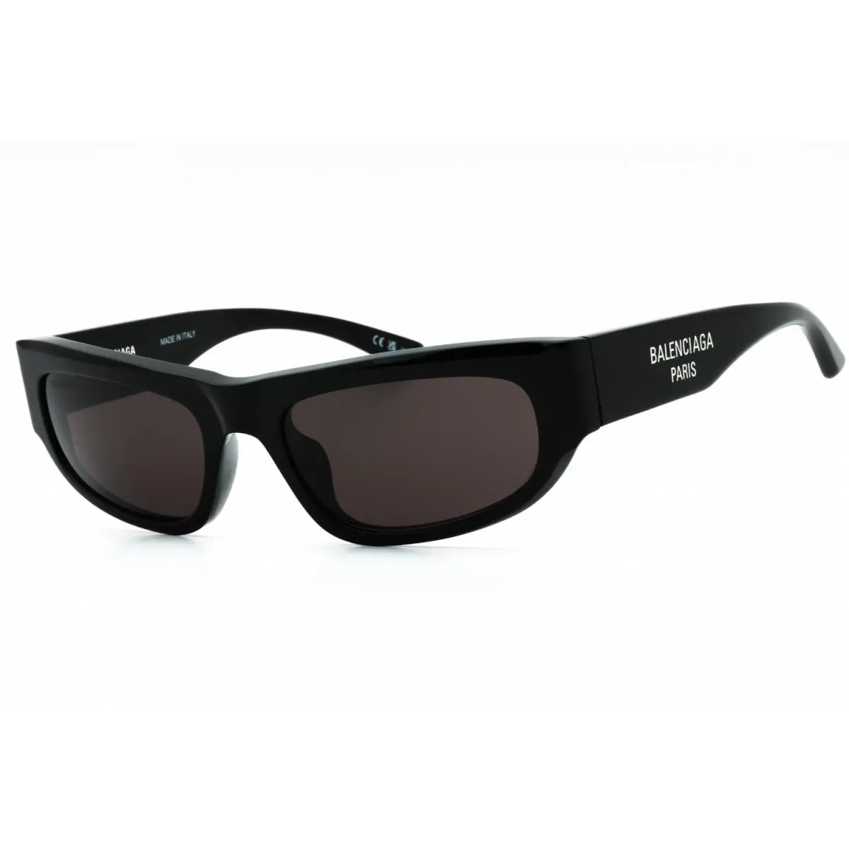 Balenciaga BB0388S-001 Sunglasses 56mm - Frame: Black, Lens: Grey