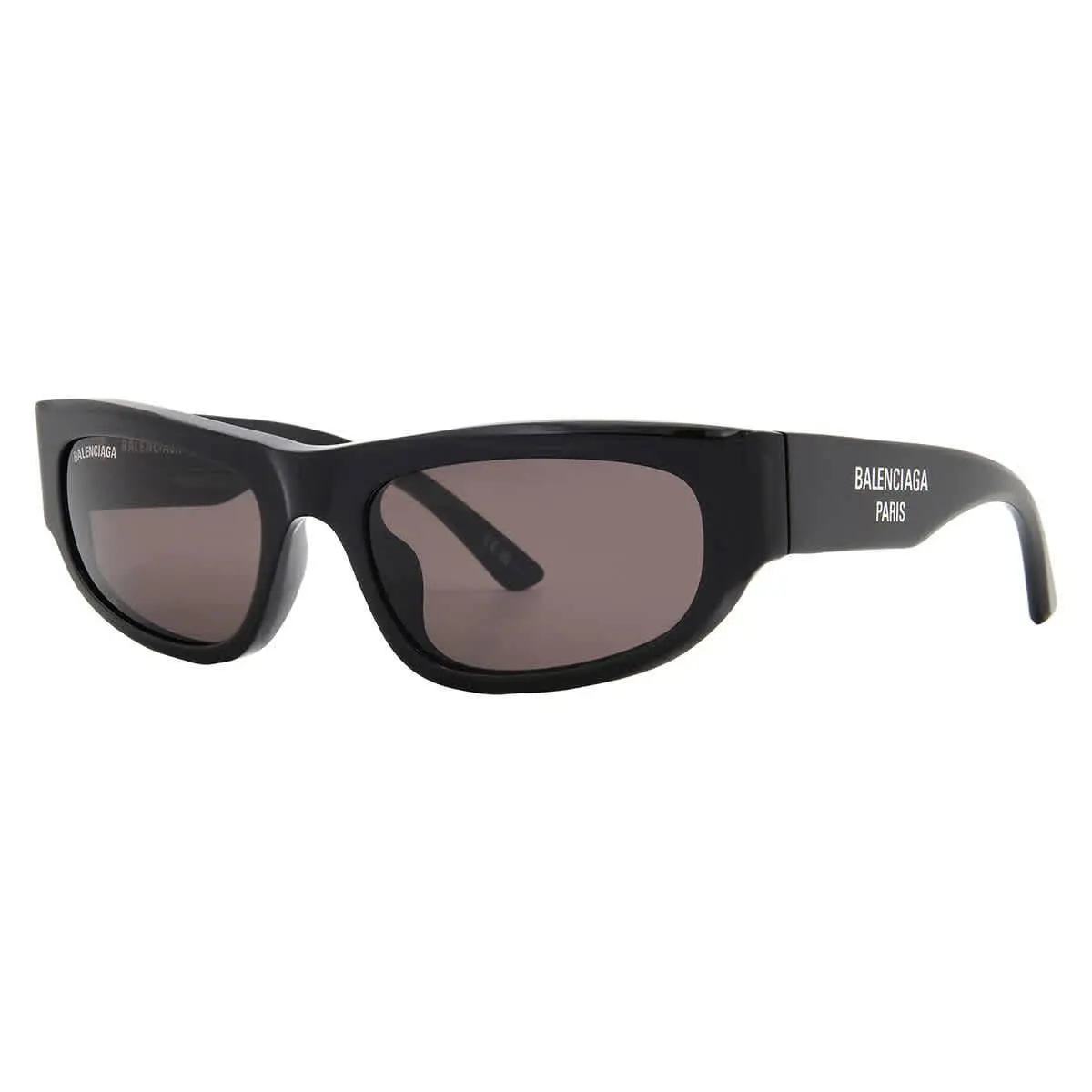 Grey Rectangular Unisex Sunglasses BB0388S 001 56 BB0388S 001 56 by Balenciaga