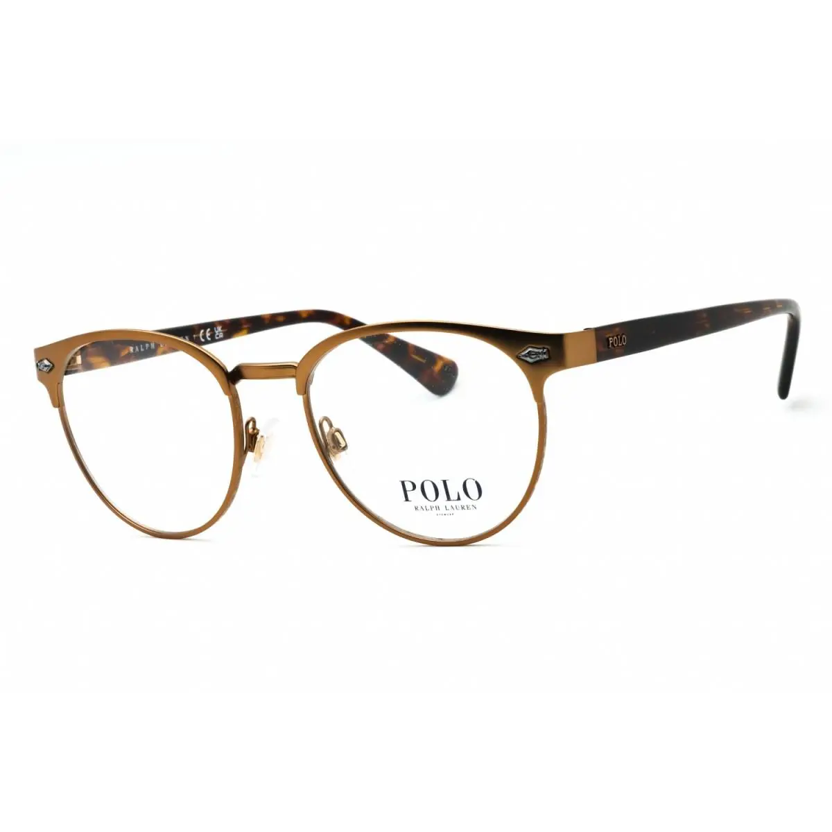 Polo Ralph Laurent PH1226 9324 Semishiny Brass 52mm Eyeglasses